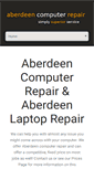 Mobile Screenshot of aberdeencomputerrepair.co.uk